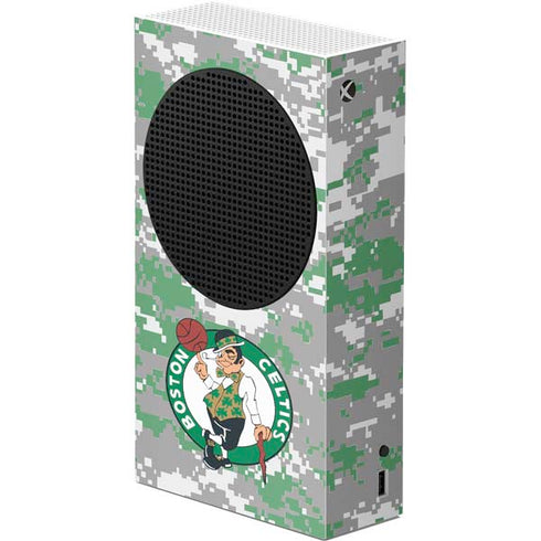 NBA Boston Celtics Digi Camo Xbox Series S Console Skin